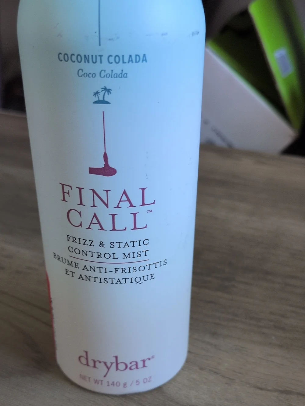 DRYBAR Final Call Coconut Colada Frizz & Static Control Mist -